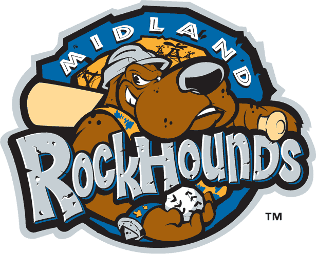 Midland RockHounds 1999-Pres Primary Logo vinyl decal